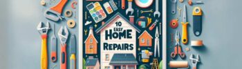 10 RIPARAZIONI IN CASA