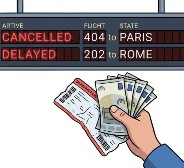 guida al rimborso per volo cancellato