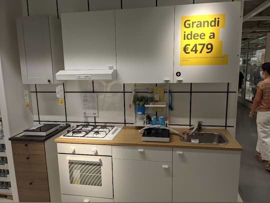 prezzo cucina ikea inflazione